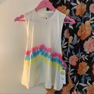 SOLD ✨HP spiritual gangster tie-dye open back tank